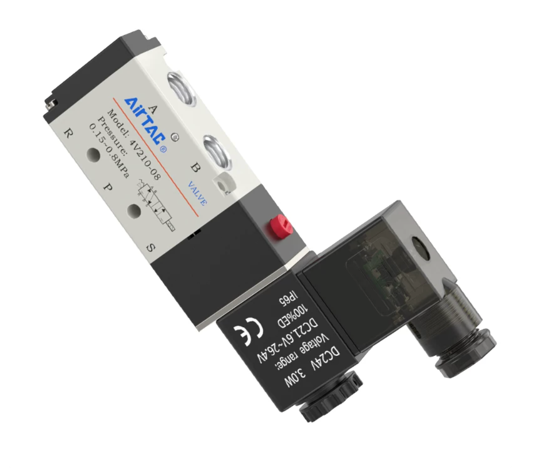 AirTAC 4V21008A 5/2-Way Single-Solenoid Valve