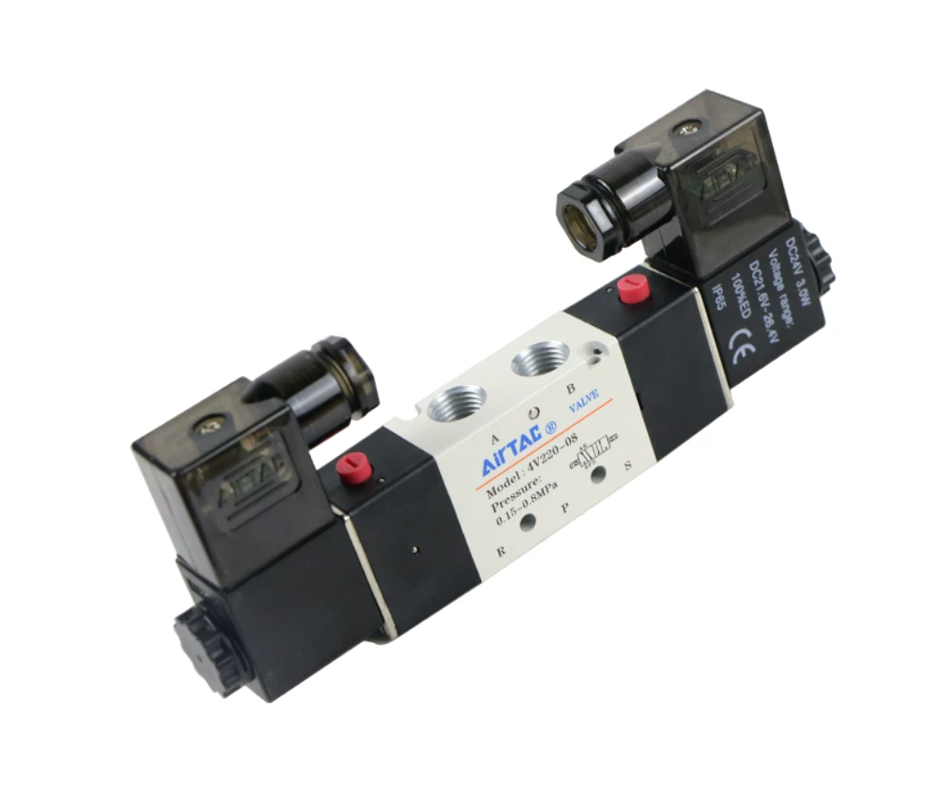 AirTAC 4V22008FG 5/2-Way Double-Solenoid Valve