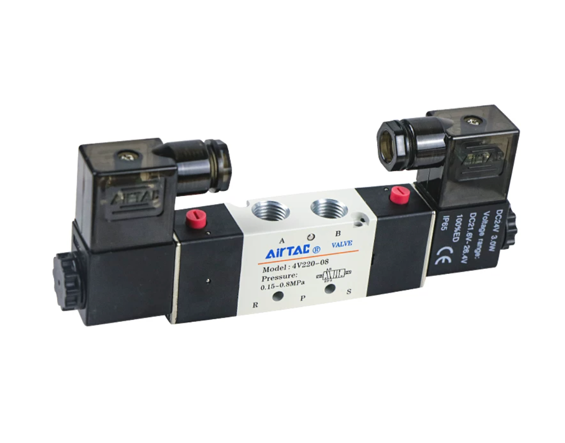 AirTAC 4V22008FG 5/2-Way Double-Solenoid Valve