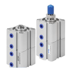 AirTAC SDAT32X25X25S 32 mm Bore × 25 mm Stroke Multi-Position Compact Cylinder