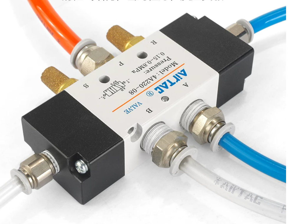 AirTAC 4A21008 Pneumatic Air-Pilot Directional Valve