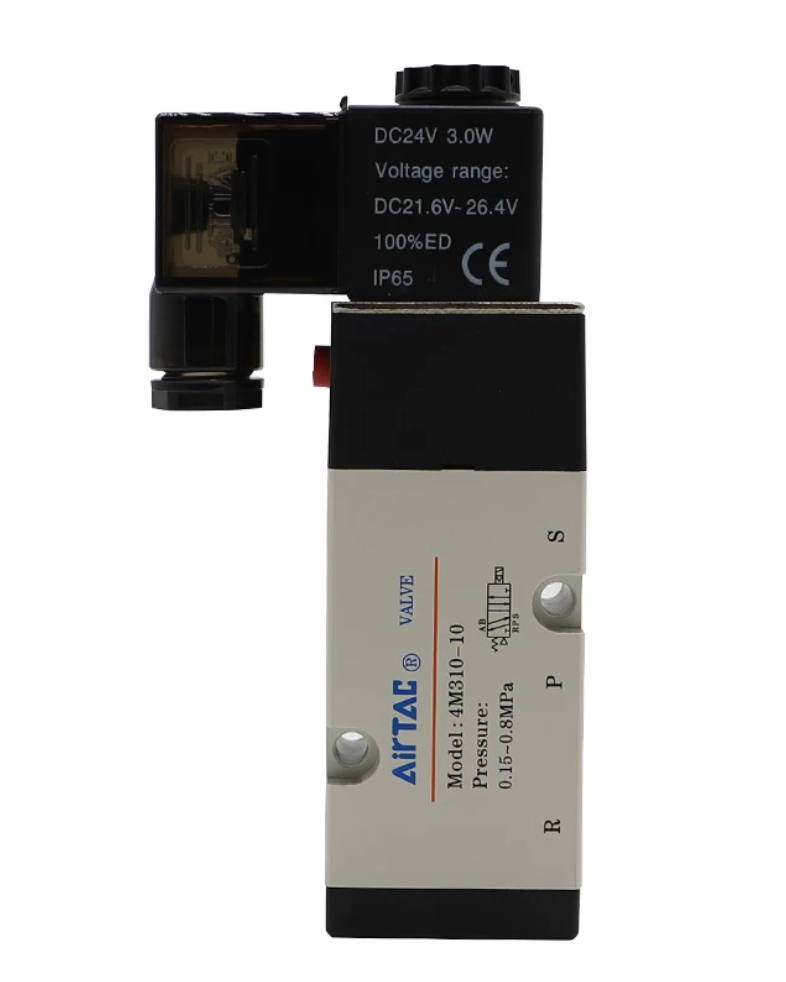 AirTAC 4M31008B 5/2-Way Single-Solenoid Valve