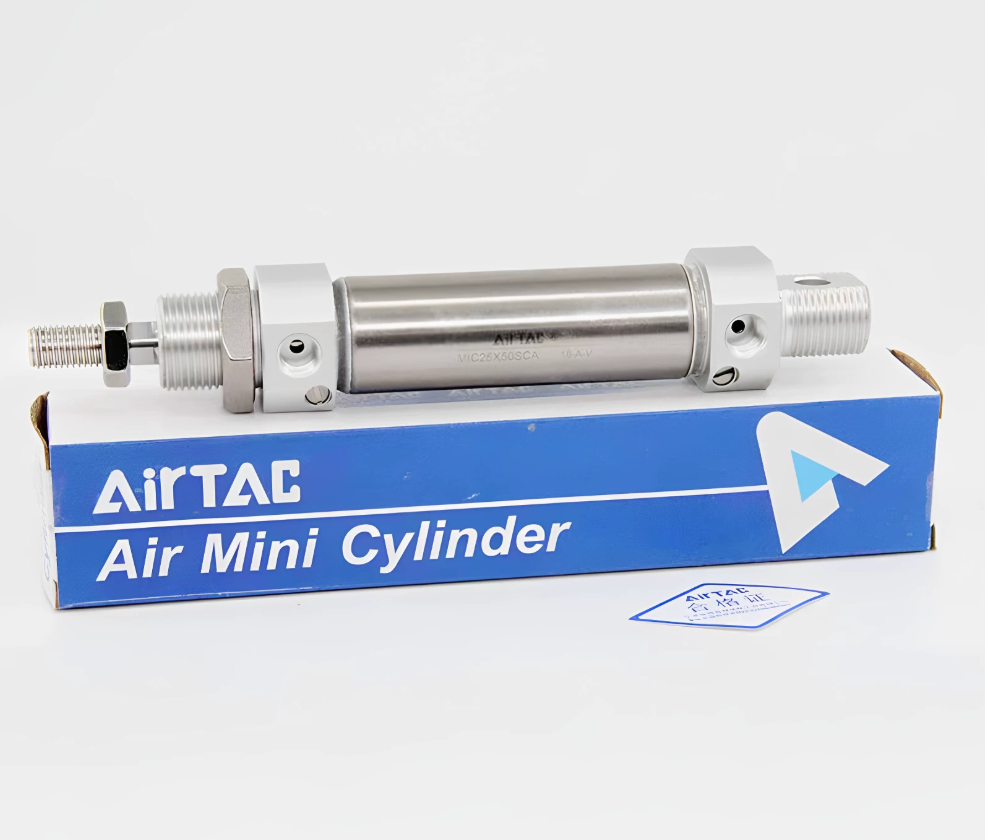 AirTAC MIC16X10CA 16 mm Bore × 10 mm Stroke Mini / Round Body Cylinder