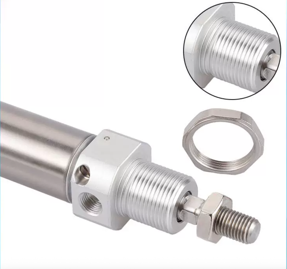 AirTAC MIC16X10CA 16 mm Bore × 10 mm Stroke Mini / Round Body Cylinder