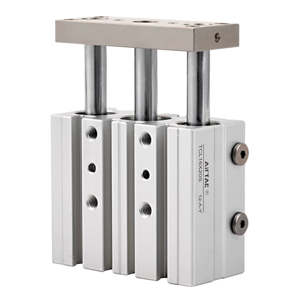 AirTAC TCL12X100S 12 mm Bore × 100 mm Stroke Guided Pneumatic Cylinder