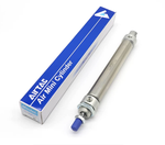 AirTAC MI20X25CA 20 mm Bore × 25 mm Stroke Mini / Round Body Cylinder