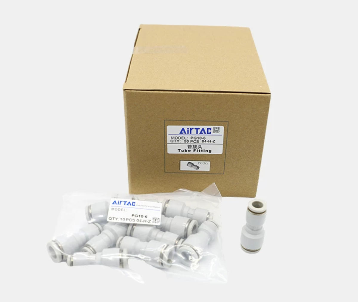 AirTAC PG10-8 Pneumatic Push-In Fitting